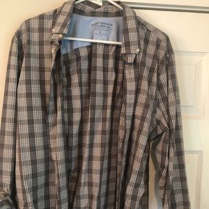 Banana Republic plaid button down